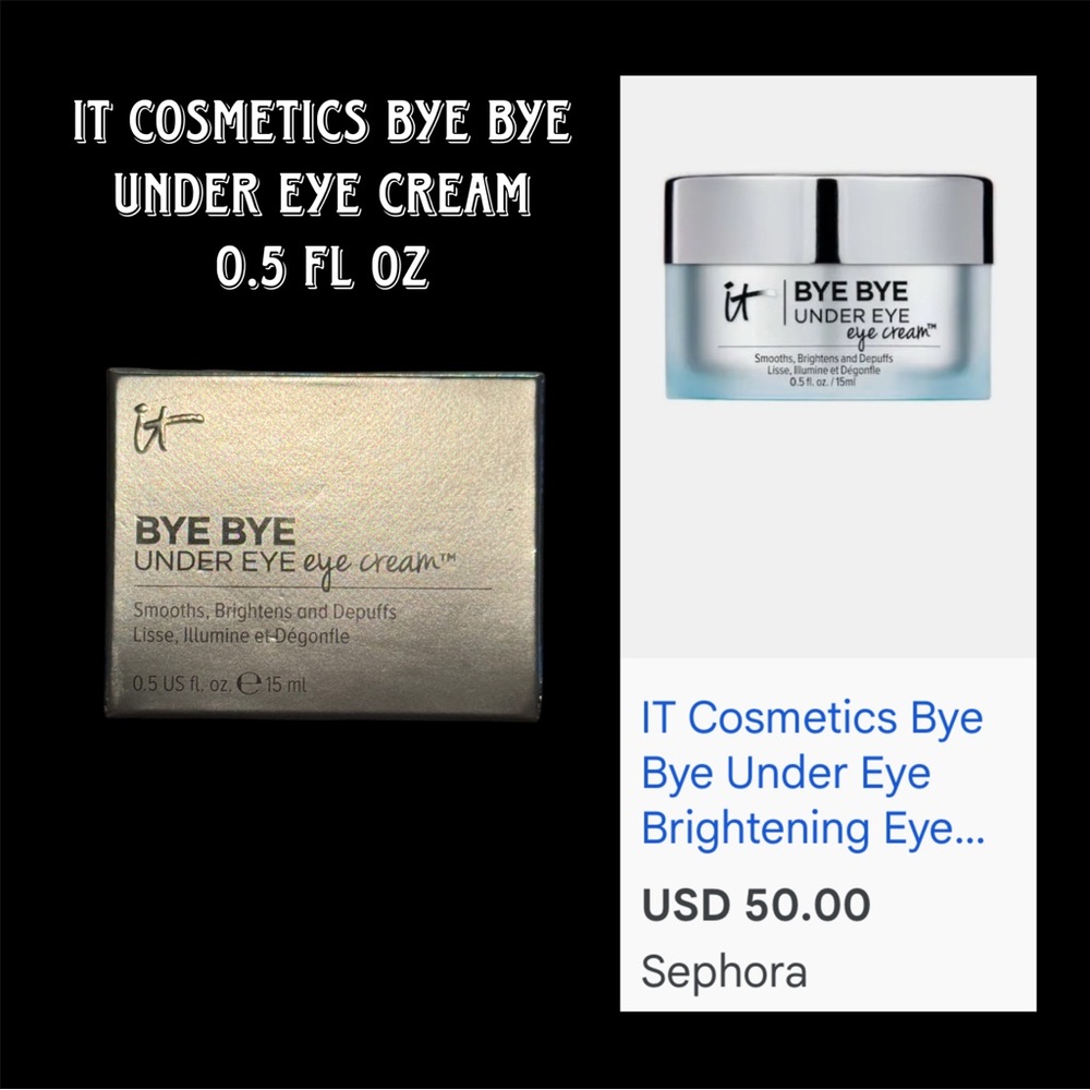 IT Cosmetics Bye Bye Under Eye Cream 15ml/0.5 fl oz